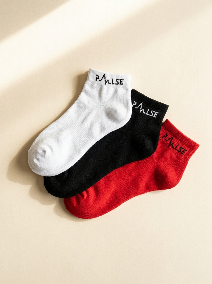 Pulse Classic Ankle — 3-Pair Bundle