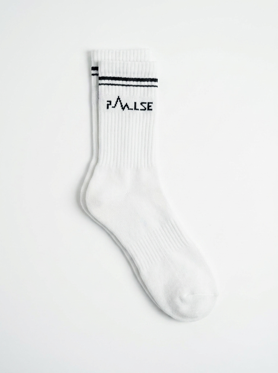 Pulse Classic Crew — White