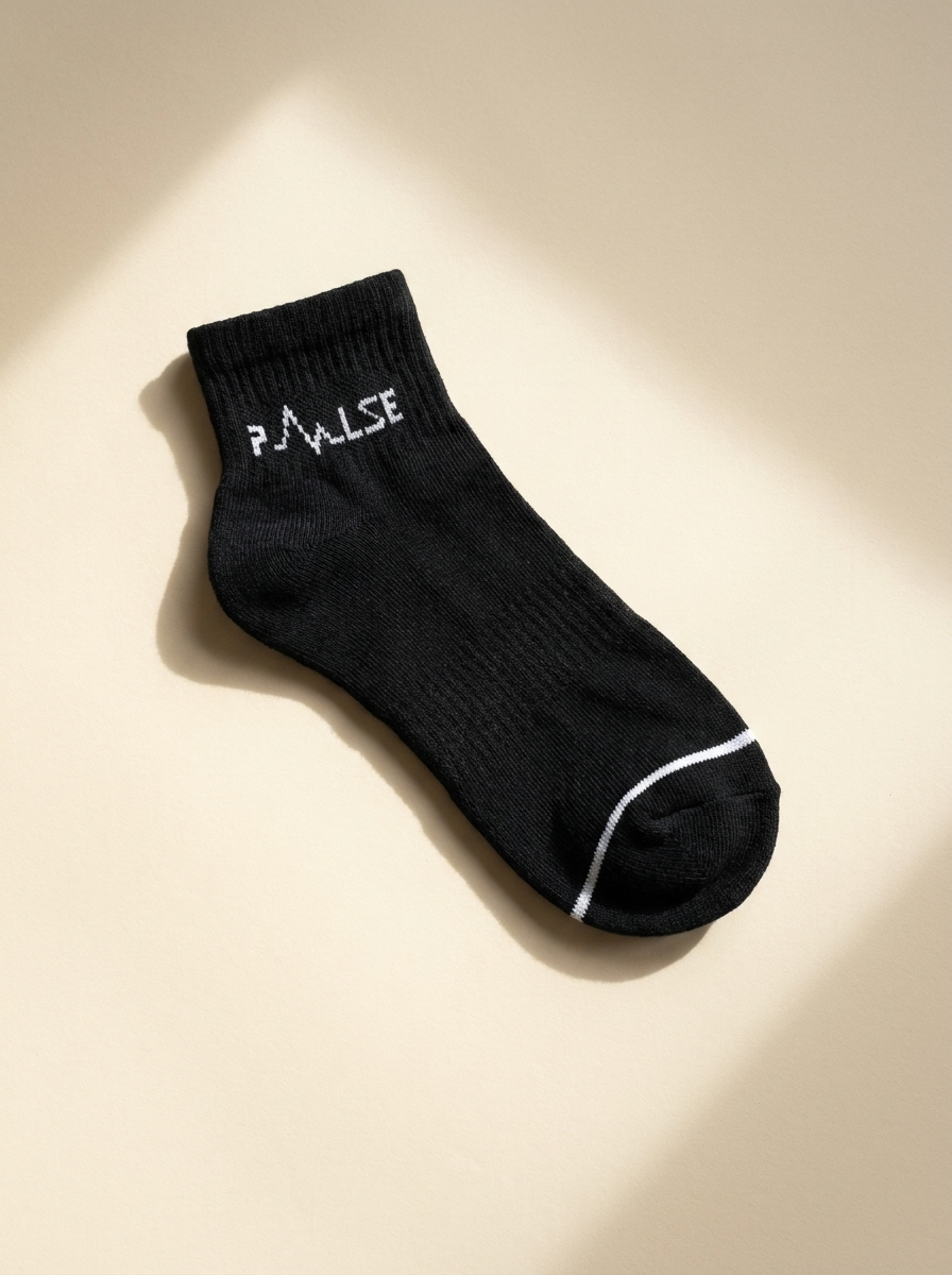 Pulse Classic Ankle — Black