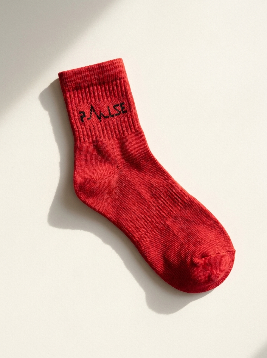 Pulse Classic Ankle — Red